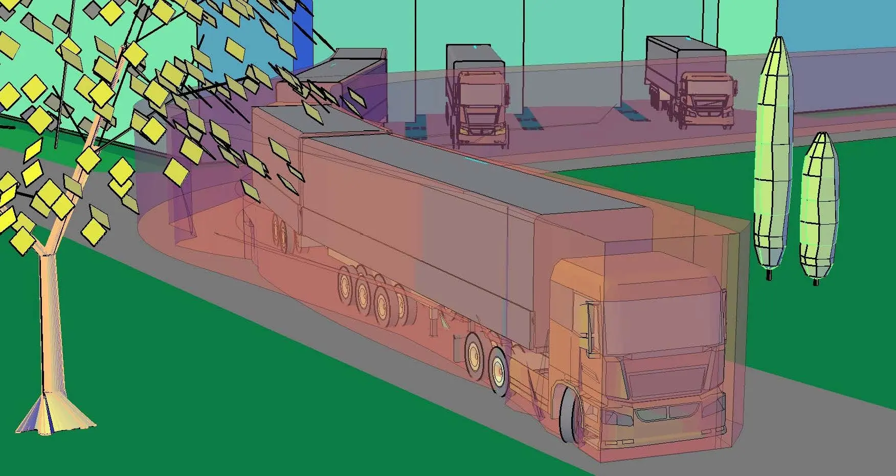 EMEA Auto TURN svängradie