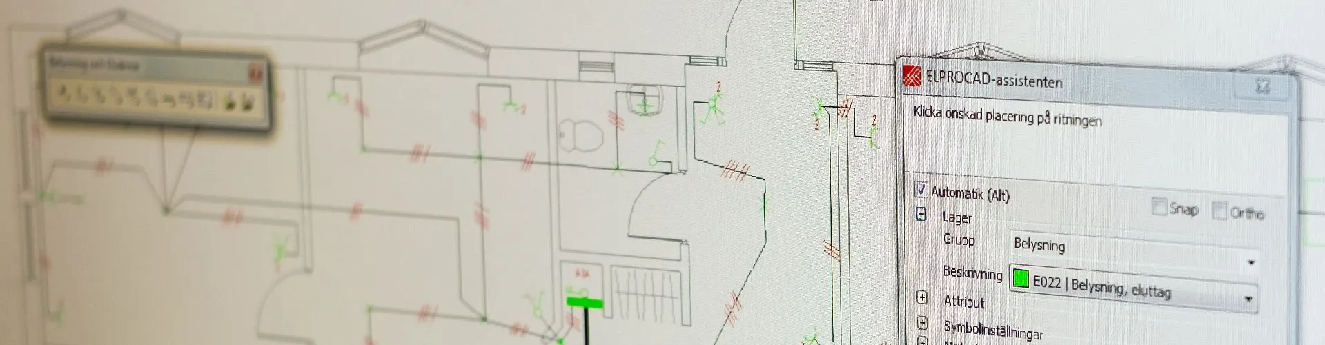 Skarmfoto ELPROCAD ic Plan