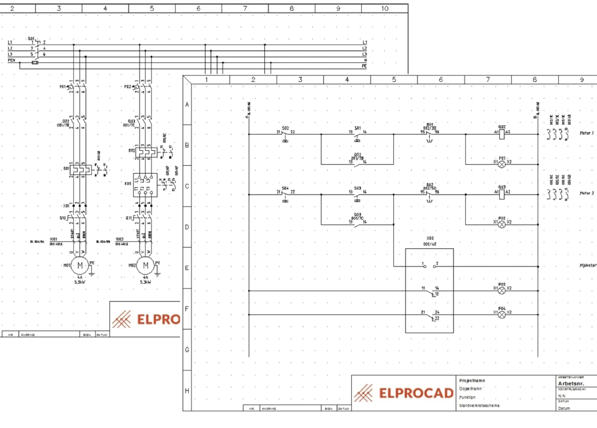 ELPROCAD Drawing 1