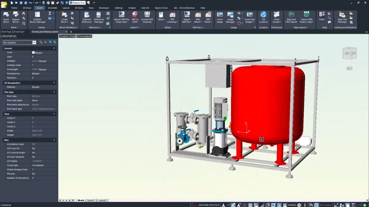 Proge CAD 3 D design